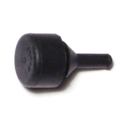 Midwest Fastener 1/2" x 0.4" Black Rubber Bumpers 6PK 72172